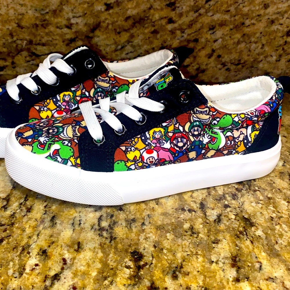 SOLD NWOT Limited Edition Nintendo Super Mario Bros Shoes